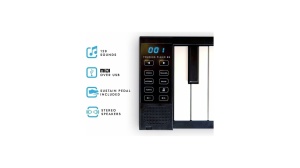 Carry-On Folding Piano – Pian Digital Pliabil 88 Clape, Ultra-Portabil - Img 3