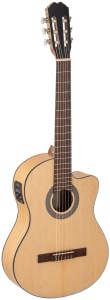 Chitară clasică electro-acustică Admira Lena EC 4/4 –cu preamplificator și tuner - Img 1