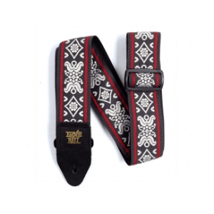 Ernie Ball 4669 Curea chitara STRAP BLACKJACK RED