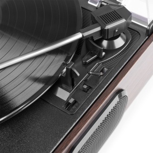 Fenton RP102B – Pick-up cu Bluetooth, carcasă din lemn, difuzoare stereo - Img 3