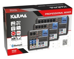 Karma MXM 08 Mixer Audio Profesional – 8 Canale cu Interfață USB și Bluetooth - Img 3