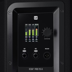 LD Systems ICOA Pro 15 A boxa activa, bass 15'', inalta 3'', bluetooth, 1500 W, 135 dB - Img 5