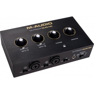 M-Audio M-Track Duo HD, Interfață audio USB-C, 2x2, 24 biți / 192 kHz