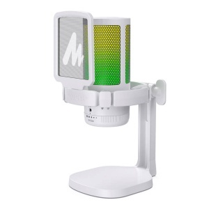 Maono DGM20 Alb – Microfon de Gaming USB cu Control Tactil și Estetică Premium - Img 3
