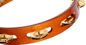 Meinl TA1B-AB Traditional Wood Tambourine – Eleganță și Sunet Cald (Brass) - Img 5