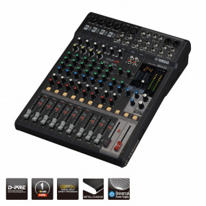 Mixer audio Yamaha MG12X 12 canale, procesor efecte, interfata USB