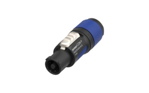 Neutrik NAC3FXXA-W-S - Conector PowerCON Power-In mamă pentru alimentare profesională