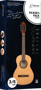Ortega Pickers Pack 3/4 – Set Complet de Chitară Clasică pentru Copii - Img 7
