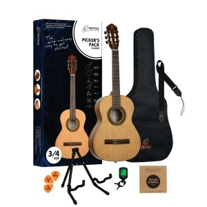 Ortega Pickers Pack 4/4 – Set Complet de Chitară Clasică