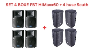 PACHET 4 boxe FBT HIMAXX 60 + 4 huse