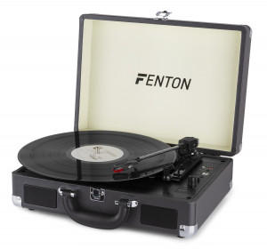 Pick-up Fenton RP115C 102.107 Bluetooth, piele PU, gri