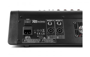 Power Dynamics PDM-M804A – Mixer activ cu amplificare 2x200W RMS, Bluetooth și USB - Img 4