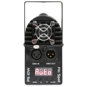Proiector glob Beamz PS10W Pin Spot 151.259, LED RGBW 10W, DMX
