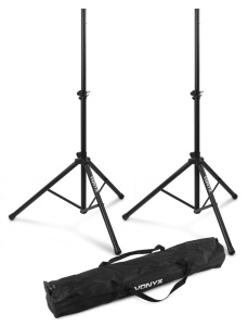 Set de 2 stative de boxe Vonyx LS01K 180.550, 100-175cm, geantă de transport inclusă
