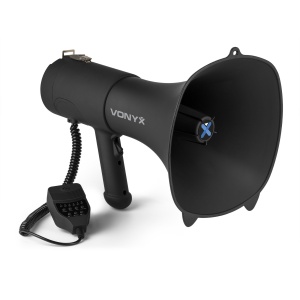 Vonyx MEG090 portavoce cu acumulator, 952.026, 90W, 1400m, Bluetooth/USB/SD, negru mat