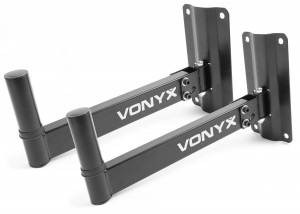 Vonyx WMS-02 180.184 - set 2x stativ boxe pentru perete