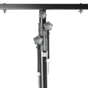 Adam Hall SLTS 017 – Stativ Profesional lumini cu Adaptor TV Spigot, 3.5 m, 45 kg, Oțel - Img 4