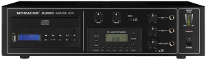 Amplificator cu mixer Monacor PA-890RCD, CD/MP3 integrat si radio