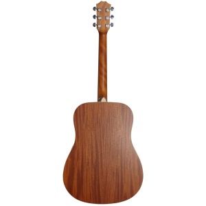 Arrow Silver D NT Natural ARRSDNT - Chitară acustică Dreadnought pentru începători, finisaj satinat - Img 2