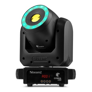 BeamZ COBRA100R 150.432 - Moving Head Spot LED 100W cu inel RGB și control DMX - Img 3