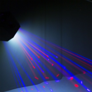 Beamz MULTIACE3 Efect de lumina 3-in-1 (Derby, LED UV, stroboscop), DMX, RGBAWP 153.600