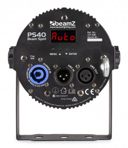 BeamZ PS40 Pin Spot cu inel LED 40W 4-in-1 DMX - Img 4