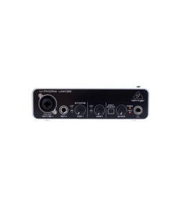 Behringer U-Phoria UMC22 – Interfață Audio USB 2x2 cu preamplificator MIDAS - Img 2