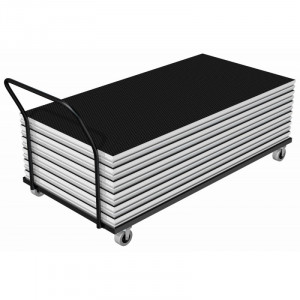 Carucior pentru platforme de scena Power Dynamics