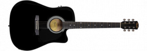 Fender Squier SA-105CE Black