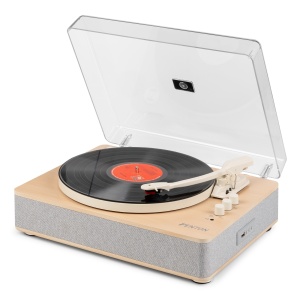 Fenton RP162S – Pick-up cu carcasă din lemn, Bluetooth, USB, difuzoare integrate 102.161 - Img 6