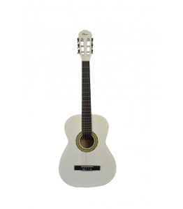 Flame CG 821 WH – Chitară clasică 3/4 pentru începători, lemn de tei, finisaj alb 407726 - Img 2