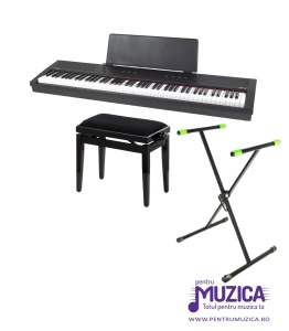 Gewa PP-3 Set 88 de clape grele, eșantion Steinway D274, Bluetooth