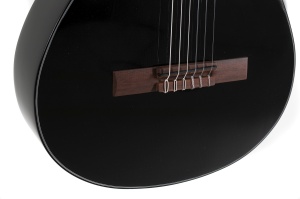 Gewa Student Black 4/4 Chitară electro-clasică cu top din molid, cutaway și EQ cu tuner - Img 3