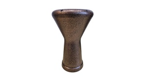 K&N Darbuka Egypt maron 22x43 cm – Darbuka orientală din aluminiu, fabricată în Turcia