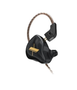 KZ Acoustics EDX Black – Căști profesionale in-ear cu 1 driver dinamic de 10mm, cablu B-pin - Img 2