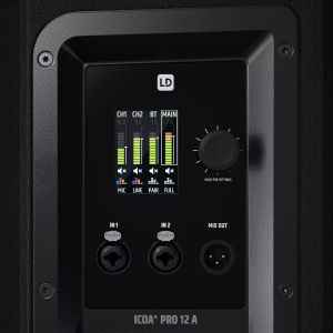 LD Systems ICOA Pro 12 A boxa activa, bass 12'', inalta 3'', bluetooth, 1000 W, 133 dB - Img 4