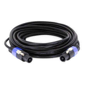 Master Audio PCC512/10 Cablu boxe 2 poli cu conectori Speakon – 10 metri, secțiune 1.5 mm², extra flexibil