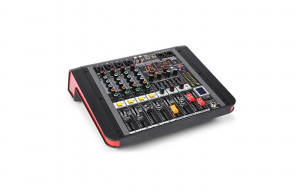 Mixer cu amplificare Power Dynamics PDM-M404A, 2x200W, bluetooth, 4 canale