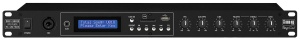 Monacor DMP-130MIX MP3 Player USB/SD cu Mixer pentru Microfon, Rack 19" 1U