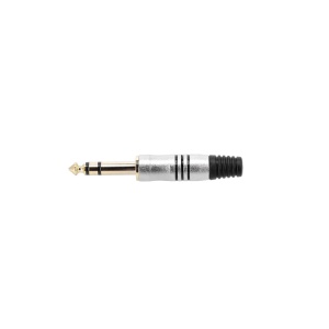 Mufa jack 6.3mm stereo Adam Hall 3 STAR CJM3GOLD