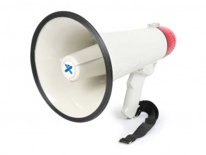 Portavoce Vonyx MEG045 40W, 952.008, cu sirena si functie de inregistrare, 45W, 1000m, Bluetooth/USB/SD