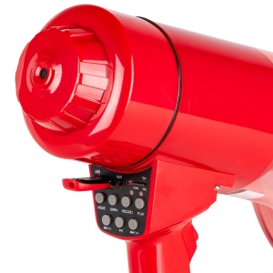 Portavoce Vonyx MEG050 50W 952.011, portavoce cu LED, 50W, 1000m Bluetooth/USB/SD, rosu - Img 8