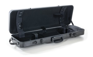 PURE GEWA Cutie vioara Polycarbonat 2.4 4/4 Black