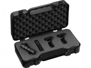 Set 2 microfoane Stage-Line ECM-250 pentru instrumente de percutie