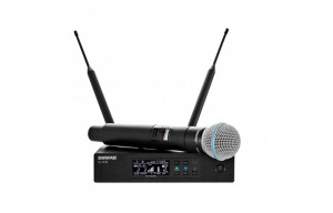Shure QLXD24/Beta58 Set Microfon Wireless Digital Profesional UHF pentru Soliști