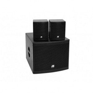 Subwoofer activ Omnitronic MOLLY-12A bass 12'' cu DSP, Bluetooth, 700 W RMS