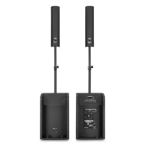 Vonyx VX1080BT – Sistem audio activ complet cu 2 subwoofere de 15", boxe top, Bluetooth 5.3, USB/SD și microfon inclus - Img 3