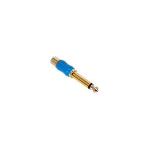 Adaptor Adam Hall 4 STAR A RF2 JM2 G BLU LINE jack 3.5mm mono la jack 6.3mm mono