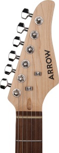 Arrow Tonecaster ST 111 Abyss Black Rosewood/T-shell - Chitara Electrica SSS Stratocaster - Img 5