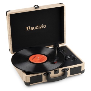 Audizio RP116LW Pick-up cu Bluetooth, maro deschis